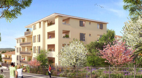 Programme immobilier neuf COEUR RESTANQUES - Allauch : Résidence T2–T4 avec jardins paysagers et style provençal en cœur de village (13190) - Référence : 1928