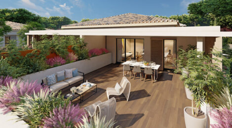 Programme immobilier neuf Campagne Giraud - Aix-en-Provence : logements neufs en bastide rénovée, proximité hôpital et nature (13090) - Référence : 17065