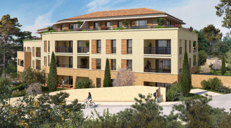 Programme immobilier neuf PARC CARLOTTA - Aix-en-Provence proche de La Torse (13090) - Référence : 16960