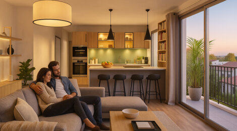 Programme immobilier neuf APOLLINIA - Aix-en-Provence quartier Saint-Jérôme à deux pas du Parc de la Torse (13090) - Référence : 17071