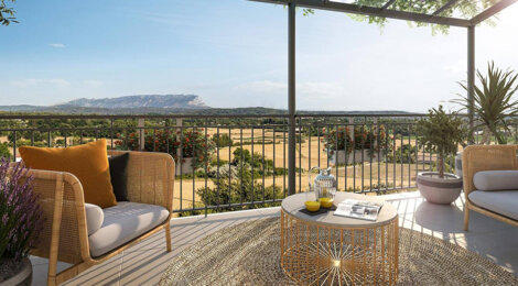 Programme immobilier neuf 16 LEVANT - Aix-en-Provence, résidence intimiste proche du centre historique (13090) - Référence : 17599