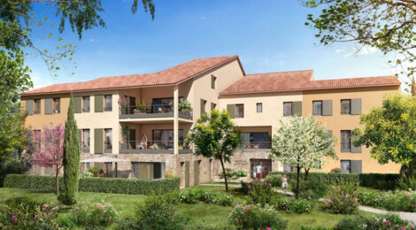 Programme immobilier neuf Domaine Saint Marc - Aix-en-Provence : Résidence T2–T5 avec cadre arboré et confort optimisé proche des commodités (13090) - Référence : 16922