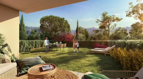 Programme immobilier neuf Domaine Saint Marc - Aix-en-Provence : Résidence T2–T5 avec cadre arboré et confort optimisé proche des commodités (13090) - Référence : 16922