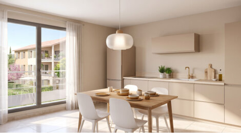 Programme immobilier neuf Domaine Saint Marc - Aix-en-Provence : Résidence T2–T5 avec cadre arboré et confort optimisé proche des commodités (13090) - Référence : 16922