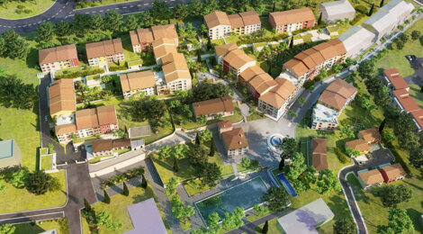 Programme immobilier neuf Harmonie - Aix-en-Provence : Résidence T2–T5 avec espaces optimisés et confort moderne proche des commodités (13090) - Référence : 14187