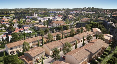 Programme immobilier neuf Les Jardins du Château - Châteaurenard proche du centre ville (13160) - Référence : 8828