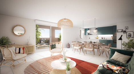 Programme immobilier neuf EVEIL - Coudoux : logements neufs écoresponsables en écoquartier La Plantade (13111) - Référence : 14441