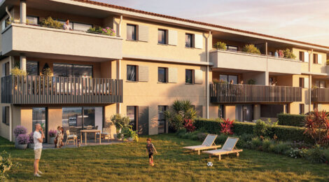 Programme immobilier neuf Les Jardins d’Amaris - Eguilles résidence neuve aux portes du village (13510) - Référence : 17355