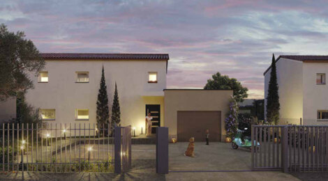 Programme immobilier neuf Domaine Horizon Alpilles - Les Villas - Eyguières proche centre ville (13430) - Référence : 8909