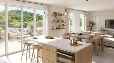 Programme immobilier neuf LES MAS DU ROUCAOUDO - Fuveau cadre provençal proche commerces et services (13710) - Référence : 17603