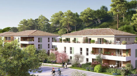 Programme immobilier neuf LES MAS DU ROUCAOUDO - Fuveau cadre provençal proche commerces et services (13710) - Référence : 17603