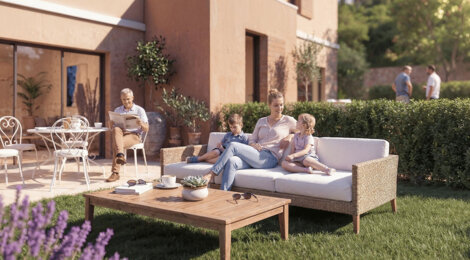 Programme immobilier neuf Les jardins d'Oléa - Gardanne quartier Biver à 3 min du centre-ville (13120) - Référence : 17928