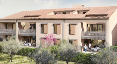 Programme immobilier neuf Les jardins d'Oléa - Gardanne quartier Biver à 3 min du centre-ville (13120) - Référence : 17928