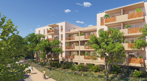 Programme immobilier neuf COEUR PINEDE - Istres au milieu  d’un espace boisé classé (13800) - Référence : 16761