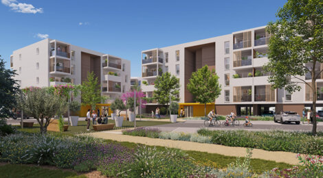 Programme immobilier neuf PATIO MOSAIK - Istres cadre résidentiel proche des plages (13800) - Référence : 16760