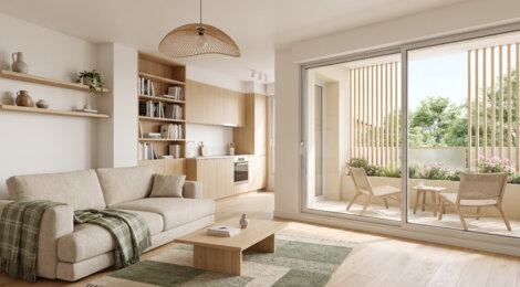 Programme immobilier neuf ACQUA TERRA - Istres : logements neufs sécurisés et lumineux proche du centre-ville (13800) - Référence : 14405