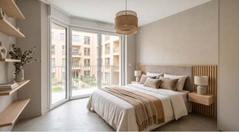 Programme immobilier neuf Les Jardins d'Arcadie - Istres : logements neufs sécurisés et verdoyants proche des commodités (13800) - Référence : 15587