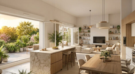 Programme immobilier neuf Les Jardins d’Elia - La Ciotat plage accessible en 10 min en bus (13600) - Référence : 18285
