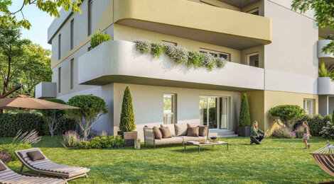 Programme immobilier neuf Symbiose - Marignane cadre moderne proche centre et espaces verts (13700) - Référence : 17131
