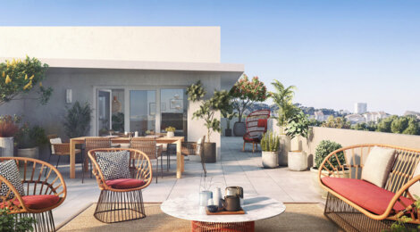 Programme immobilier neuf HARMONIA - Marseille 13 dans un secteur recherché entre Saint-Jérôme et Saint-Mitre (13013) - Référence : 17006