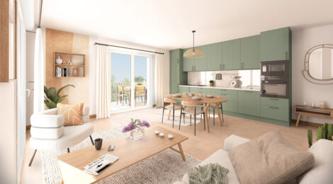 Programme immobilier neuf La Canopée - Marseille 14 à deux pas du massif de l’Étoile et du bus 3 (13014) - Référence : 16306