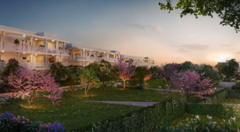 Programme immobilier neuf JARDIN EMY - Marseille 14 : logements neufs lumineux et écoresponsables près des Hauts de St Marthe (13014) - Référence : 14874