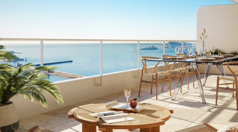 Programme immobilier neuf M99 - Marseille 2 : logements neufs T2–T4 proche du Vieux Port et de la mer (13002) - Référence : 17067