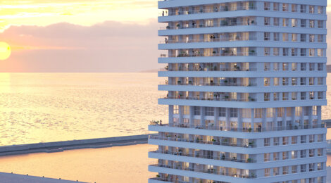 Programme immobilier neuf M99 - Marseille 2 : logements neufs T2–T4 proche du Vieux Port et de la mer (13002) - Référence : 17067