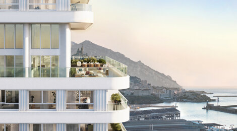 Programme immobilier neuf M99 - Marseille 2 : logements neufs T2–T4 proche du Vieux Port et de la mer (13002) - Référence : 17067