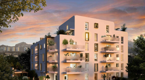 Programme immobilier neuf Casa Boha - Marseille 8 : logements neufs T2–T4 proche de la mer et des plages (13008) - Référence : 8887