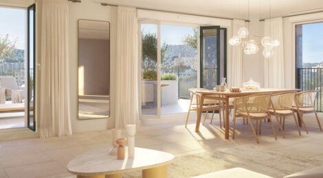 Programme immobilier neuf L'ombrière - Marseille 9ème vivre au Cabot dans un environnement résidentiel recherché (13009) - Référence : 14144