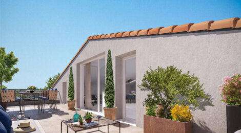Programme immobilier neuf Le Clos des Acacias - Marseille : logements neufs sécurisés et verdoyants proche des commodités (13013) - Référence : 15367