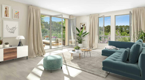 Programme immobilier neuf Le Domaine de Manon - Martigues : logements neufs lumineux avec espaces extérieurs jusqu’à 150 m² (13500) - Référence : 14421