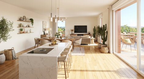 Programme immobilier neuf Résidence Marjorelle - Miramas cadre provençal à deux pas du centre et proche mer (13140) - Référence : 14033
