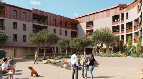 Programme immobilier neuf Résidence Marjorelle - Miramas cadre provençal à deux pas du centre et proche mer (13140) - Référence : 14033