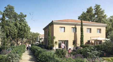 Programme immobilier neuf DOMAINE CASTILLON - Port-de-Bouc : Résidence T3–T5 avec cadre verdoyant et confort optimisé proche des commodités (13110) - Référence : 14389