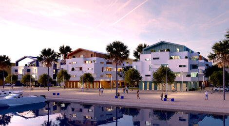 Programme immobilier neuf DOCKSIDE - Port-Saint-Louis-du-Rhône résidence intimiste à deux pas  des Calanques (13230) - Référence : 13645