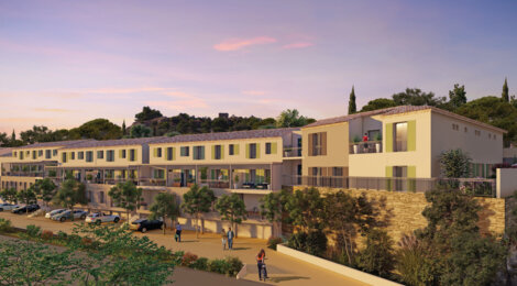 Programme immobilier neuf Les Reflets de Fontvieille - Rognes résidence intimiste situé au centre du village (13840) - Référence : 13223