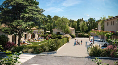 Programme immobilier neuf La Pinède - Saint-Cannat : Maisons neuves avec jardin dans un cadre provençal à 7 min des bus (13760) - Référence : 8912
