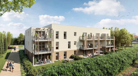 Programme immobilier neuf AMANET - Sénas quartier de l’Auture proche de la gare (13560) - Référence : 11328