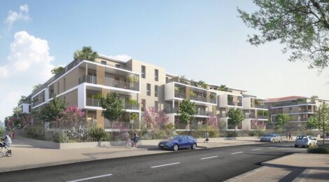 Programme immobilier neuf TERRASSES VICTORIA - Trets adresse neuve au pied de la montagne Sainte-Victoire (13530) - Référence : 17284