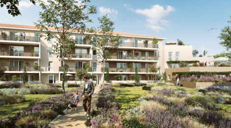 Programme immobilier neuf TERRASSES VICTORIA - Trets adresse neuve au pied de la montagne Sainte-Victoire (13530) - Référence : 17284