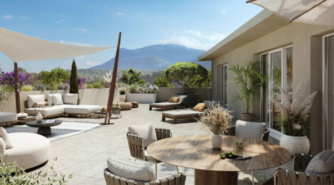 Programme immobilier neuf TERRASSES VICTORIA - Trets adresse neuve au pied de la montagne Sainte-Victoire (13530) - Référence : 17284