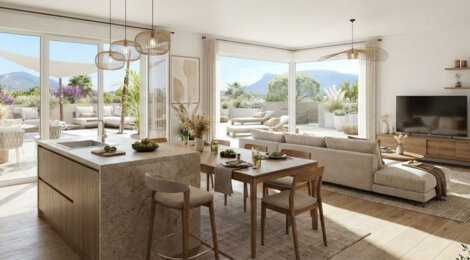 Programme immobilier neuf TERRASSES VICTORIA - Trets adresse neuve au pied de la montagne Sainte-Victoire (13530) - Référence : 17284