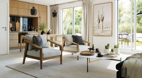 Programme immobilier neuf DOMAINE DES DAMES - Ventabren : Résidence T3–T6 avec cadre durable et confort optimisé proche des commodités (13122) - Référence : 12865