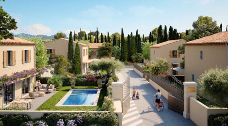 Programme immobilier neuf DOMAINE OLEA - Ventabren ZAC de l’Héritière à 21 min d’Aix-en-Provence (13122) - Référence : 18619