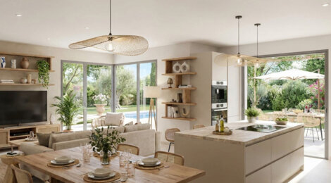Programme immobilier neuf DOMAINE OLEA - Ventabren ZAC de l’Héritière à 21 min d’Aix-en-Provence (13122) - Référence : 18619