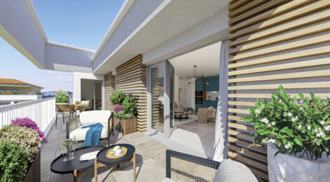 Programme immobilier neuf Les Boiseries du Parc - Vitrolles : logements neufs T2–T4 proche des commodités (13127) - Référence : 14425
