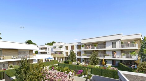 Programme immobilier neuf Les Boiseries du Parc - Vitrolles : logements neufs T2–T4 proche des commodités (13127) - Référence : 14425