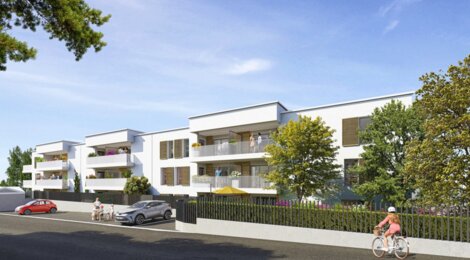 Programme immobilier neuf Les Boiseries du Parc - Vitrolles : logements neufs T2–T4 proche des commodités (13127) - Référence : 14425